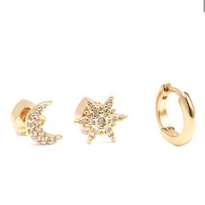 Kate Spade Tiny Twinkles Cosmic Earring Set